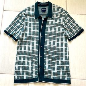 Abercrombie button down sweater polo